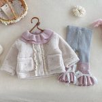 [73-100cm] ドット ボア ジャケット - Image 3