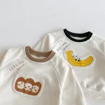 [73-110cm] バナナor 犬柄 セットアップ - Image 5