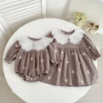 [66-130cm] レース襟 ロンパース  OR ワンピース - Image 26