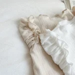 [66-90cm] パフスリーブノーカラー ロンパース    LB5493 - Image 13