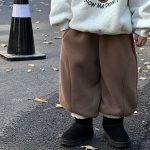 [80-130cm] ゆったり あったか ボトムス パンツ - Image 7