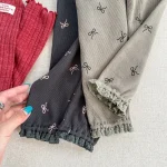 [80-130cm] リボン柄 レギンス - Image 22