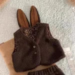 [73-100cm]ウサギデザイン セットアップ - Image 6