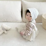 [59-100cm] サロペット ロンパースORインナーシャツ - Image 5