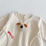 [66-90cm]オールインワン 犬柄 可愛い 着心地良い ベビー服 - Image 7