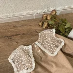 [66-90cm]韓国風レース襟 ロンパース - Image 8