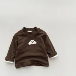 [73-110cm] コーデュロイボア ボトムス or犬柄 シャツ - Image 12