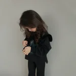 [90-140cm]ビッグ襟 カジュアル セットアップ - Image 2