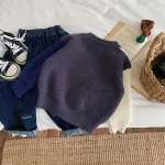 [90-140cm] カラー 切り替え トップス - Image 7