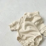 [66-90cm] 恐竜プリント ロンパース - Image 6