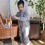 [66-100cm] ミニマリズム月 OR 植物柄 ロンパース - Image 15