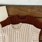 [66-90cm] ニット リブ セットアップ - Image 12