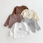 [73-100cm] 熊プリント シャツ - Image 17