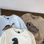 [70-120cm] 恐竜柄 プルオーバー - Image 5