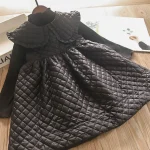 [90-130cm] インナー シャツ&キルティング ワンピース - Image 11