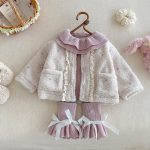 [73-100cm] ドット ボア ジャケット - Image 8