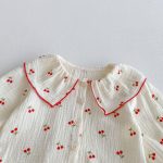 [66-100cm]チェリー柄 セットアップ - Image 9