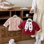 [73-120cm] 大きな耳付き 中綿 アウター - Image 6