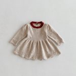 [73-110cm]フリル ニット ワンピース - Image 7