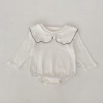 [66-90cm]リボン襟 ロンパース - Image 11