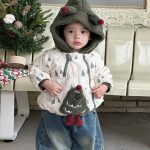 [73-100cm] クリスマスツリー 中綿 アウター - Image 5