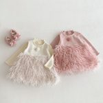 [BABY&KID]ツイード風ワンピースSK102906 - Image 4
