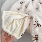 [66-120cm] 蝶結び 中綿 カバーオール - Image 10