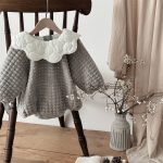 [73-100cm]暖かい フリル襟 ロンパース - Image 10