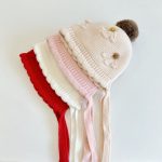 [GOODS]波型 ポンポン ニット 帽子 - Image 3