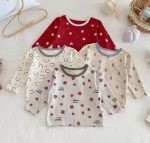 [73-100cm]総柄 カートゥーン ルームウェア セットアップ