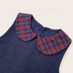 [80-140cm]リボンニットカーディガン&ジャンパースカート - Image 7