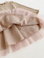 [90-130cm]リボン付き ワンピース - Image 3