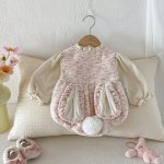 [66-90cm] うさぎ あったか カバーオール - Image 3