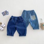 [73-120cm]笑顔柄 デニムパンツ - Image 13