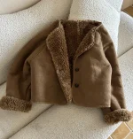 [90-140cm] フェイクムート ジャケット - Image 7