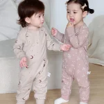 [66-100cm] ヨーロッパ風 小花柄 オールインワン - Image 15