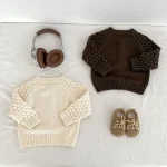 [66-100cm] 無地 ナチュラル カーディガン - Image 15