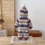 [66-100cm] レトロ あったか カバーオール - Image 4