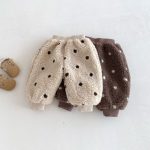 [73-120cm] 韓国風 ドット あったか パンツ - Image 7