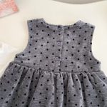 [73-120cm] ドット 裏起毛 ジャンパースカート - Image 8