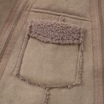 [66-90cm] 北欧風ボア風 ダブル ジップカバーオール