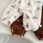 [66-120cm] 蝶結び 中綿 カバーオール - Image 3