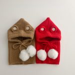 [GOODS]クマ耳 ポンポン帽子 - Image 11