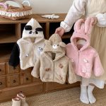 [73-120cm] 両面ボア フード ジャケット - Image 12