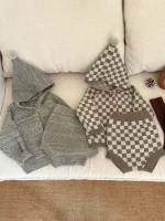 [73-110cm] フーディ付き セットアップ - Image 4