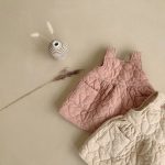 [73-110cm]韓国風 厚手 無地 ワンピース - Image 4