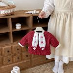 [73-120cm] 大きな耳付き 中綿アウター - Image 5