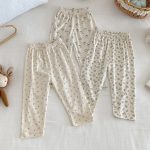 [73-100cm]カートゥーン柄 ルームウェア セットアップ - Image 4