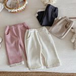 [73-100cm]フリース ワイドパンツ - Image 10