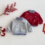 [73-120cm] フリルカラー あったか トレーナー - Image 5